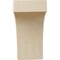 Ekena Millwork 5 1/4"W x 6"D x 10"H Clarksville Bracket, Rubberwood BKTW05X06X10CVRW - alternate 2